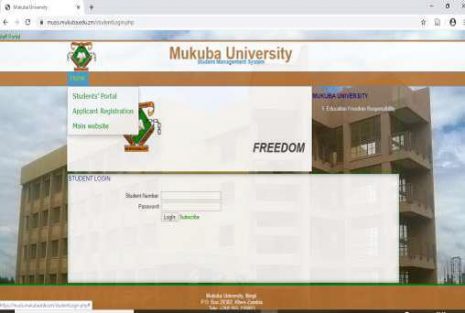 How to Register Mukuba University
